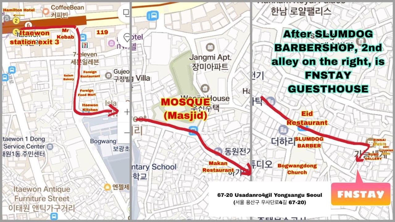Fnstay Muslim Friendly Guesthouse Seul Exterior foto